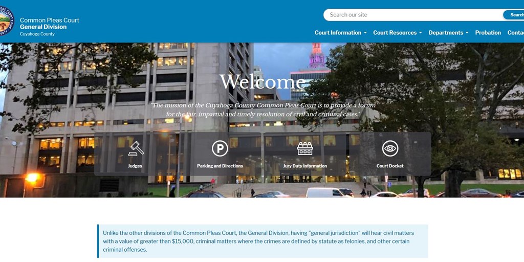 Court Unveils New Website