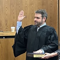 Judge Clary Sworn-In